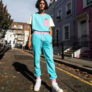 TEDDY FRESH RIP'N'DIP SWEATPANTS, 1ST COLLAB, MED
